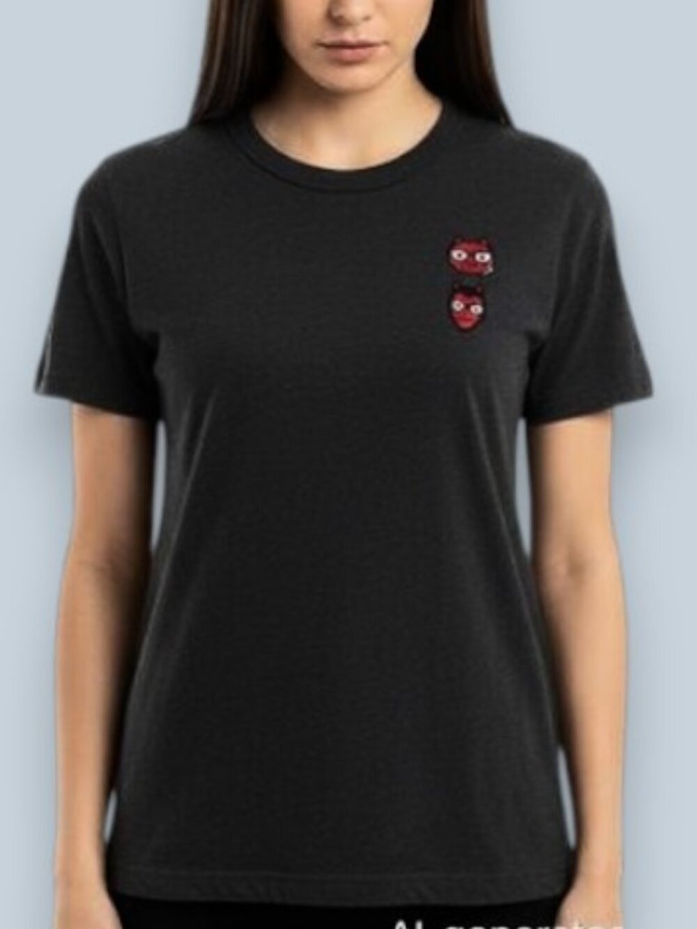 Dolce & Gabbana Devil Designer Patch t-shirt black unisex size 48